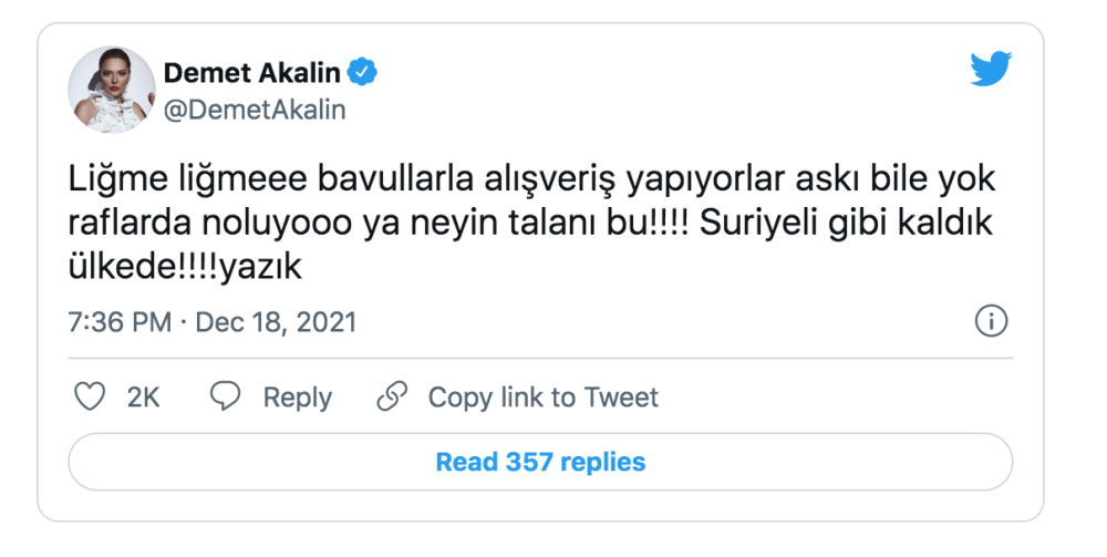 demet akalin dan bulgarlarin alisveris akinina tepki